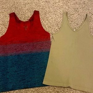 Athleta tank tops, size small/ medium, excellent condition